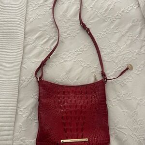 Brahmin - Croc-Embossed Crossbody Bag